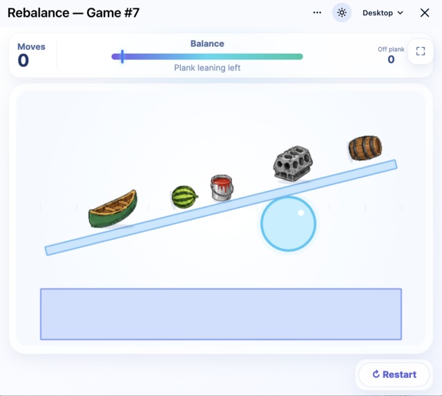 Rebalance – screenshot 4