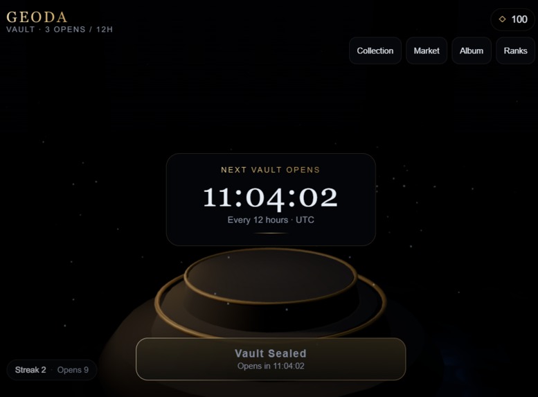 Geoda daily vault – screenshot 2