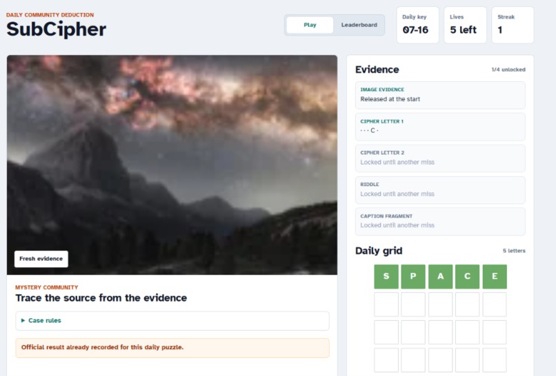 SubCipher – screenshot 5