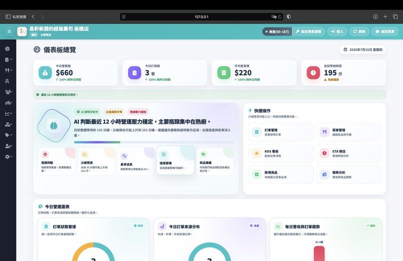Smart Dining Hub – screenshot 2