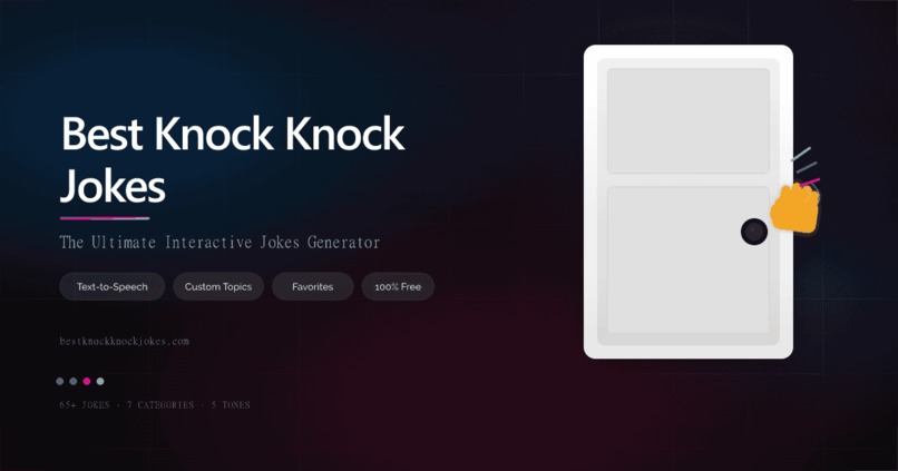 The Ultimate Interactive knock knock jokes machine. – screenshot 1