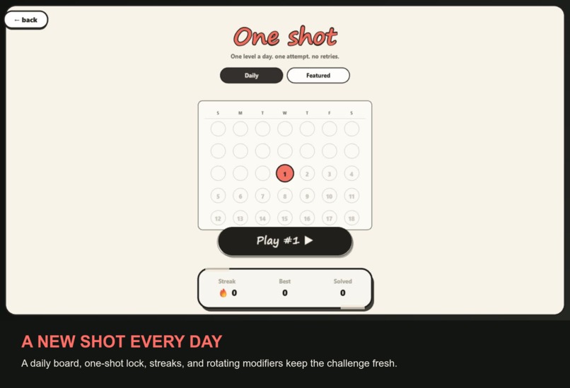 One-Shot – screenshot 2