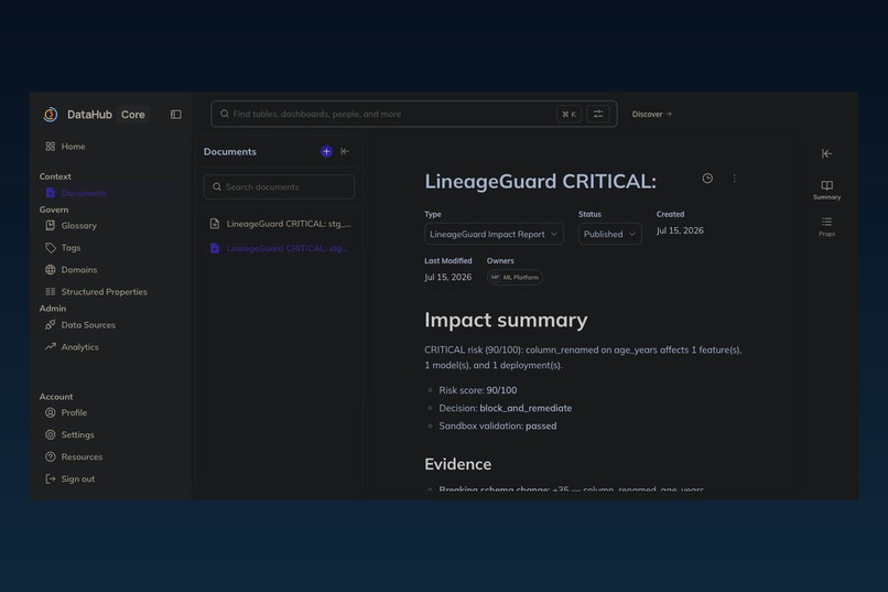 LineageGuard AI – screenshot 4