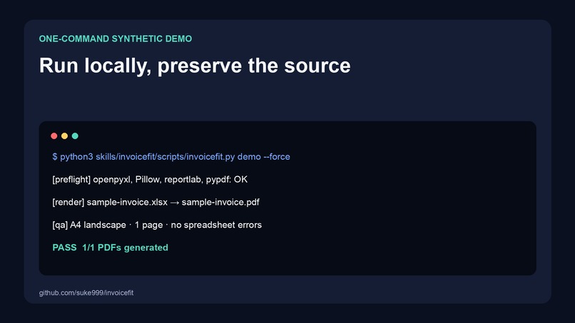 InvoiceFit – screenshot 1