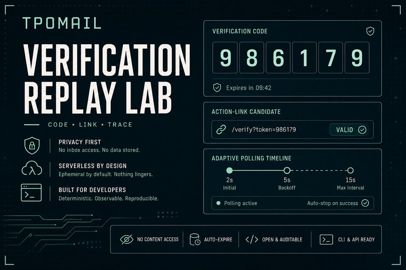 Tpomail — Private Verification Inbox – screenshot 1