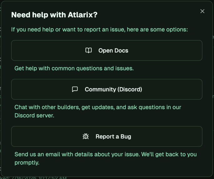 Atlarix — The Open-Weight Frontier Harness – screenshot 6