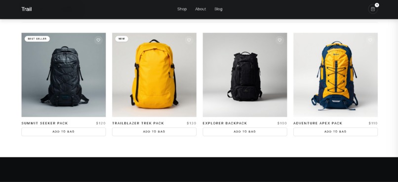 Trail — Premium Outdoor Gear Platform – screenshot 3