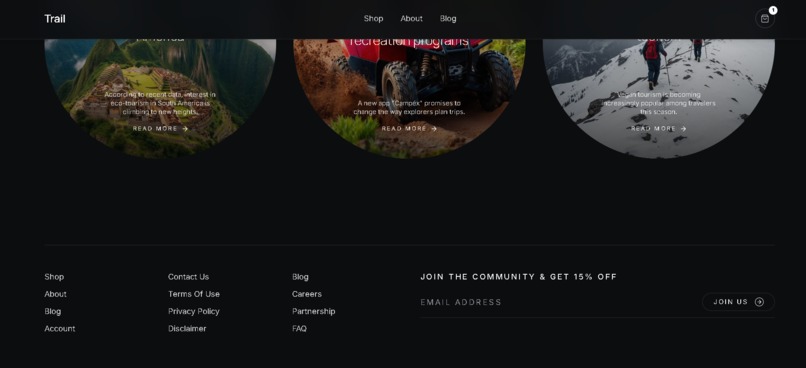 Trail — Premium Outdoor Gear Platform – screenshot 4