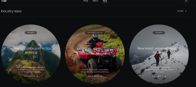 Trail — Premium Outdoor Gear Platform – screenshot 5