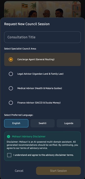 Mshauri – screenshot 3