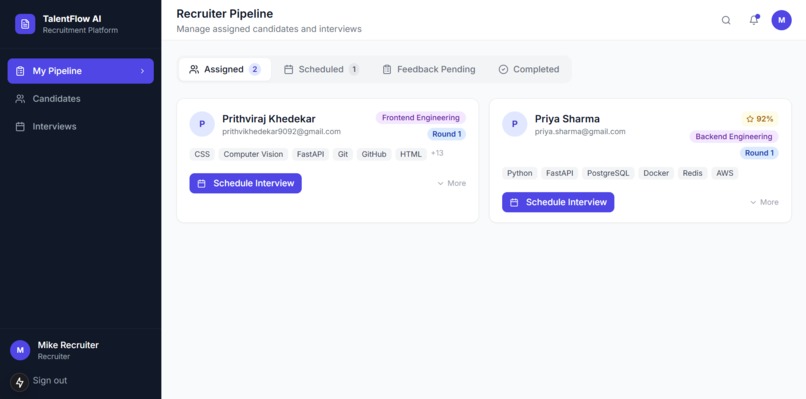  MultiAgent Recruitment Intelligence Platform with Datahub – screenshot 9