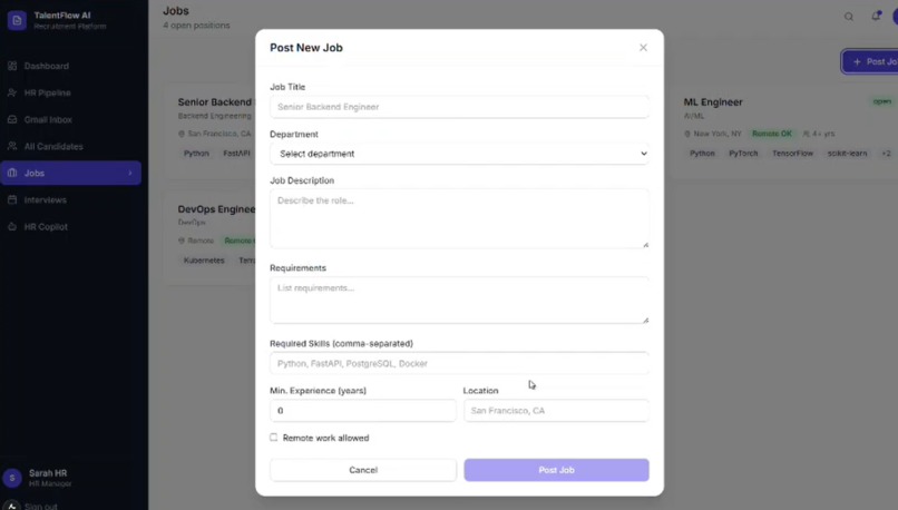  MultiAgent Recruitment Intelligence Platform with Datahub – screenshot 10