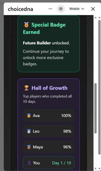 ChoiceDNA – screenshot 6