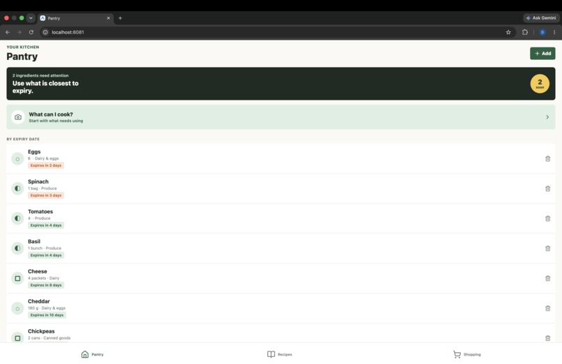 Pantry Pilot – screenshot 3