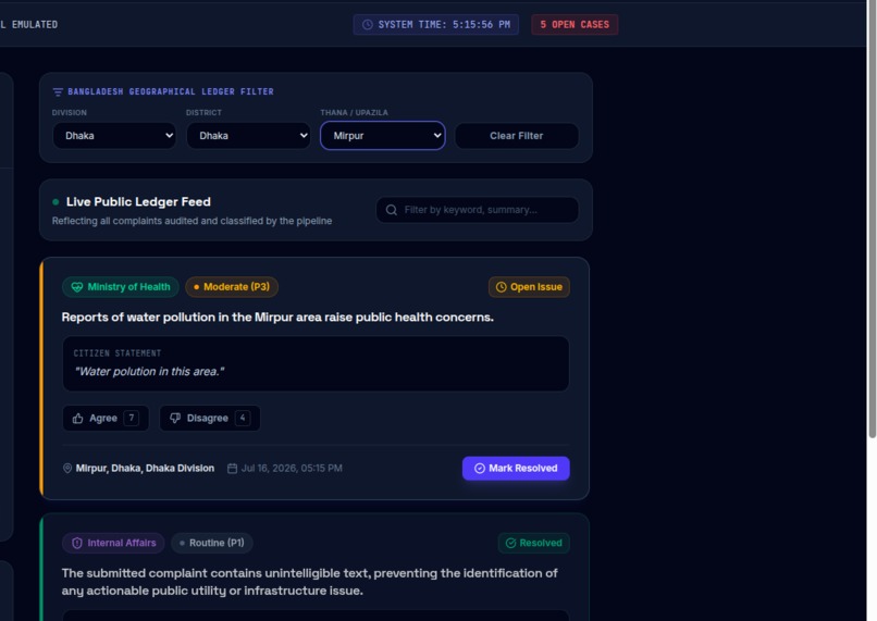 NationBuild Civic Ledger – screenshot 1