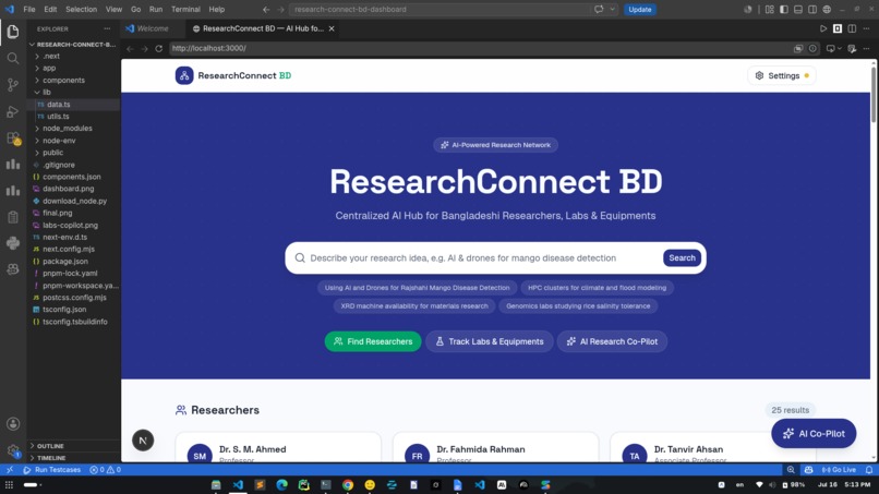 Research Connect BD – screenshot 2