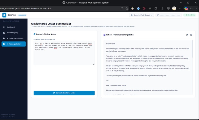 RUCareFlow HMS Core – screenshot 4