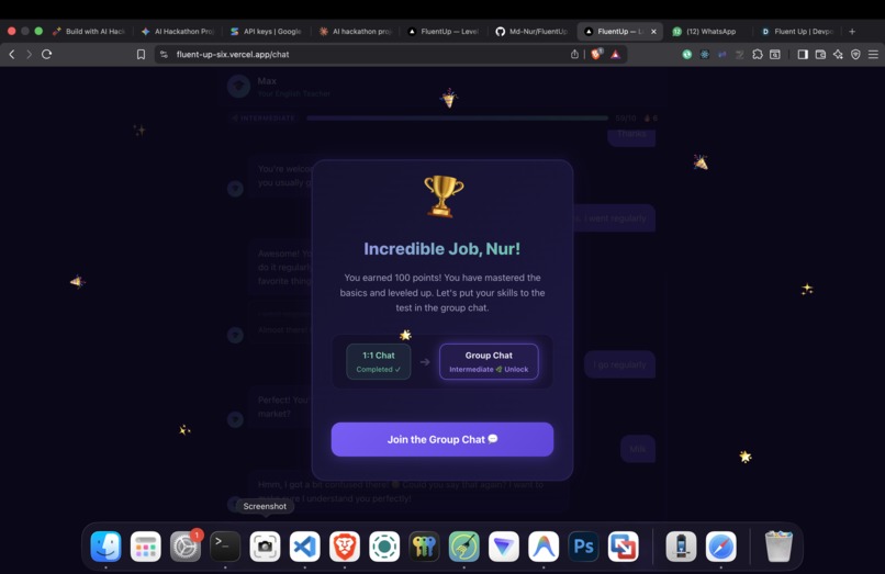 Fluent Up – screenshot 2