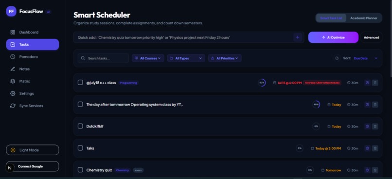 FocusFLow – screenshot 1