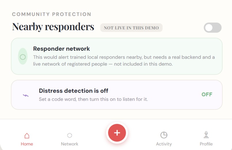 RakshaNet – screenshot 5
