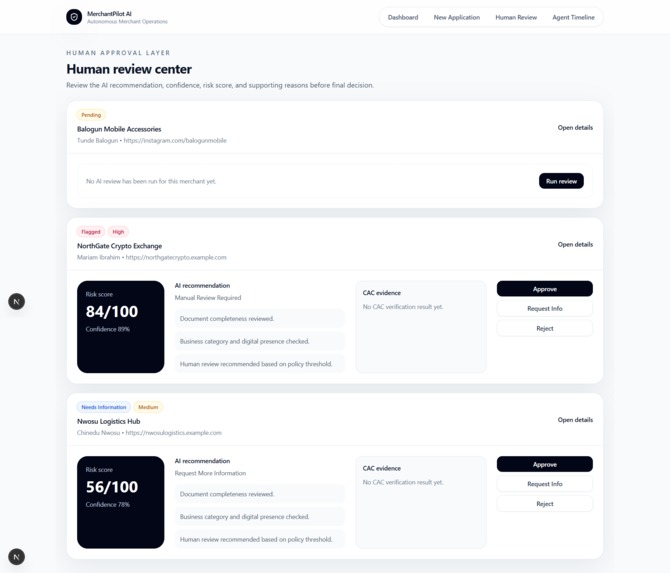 MerchantPilot AI – screenshot 3