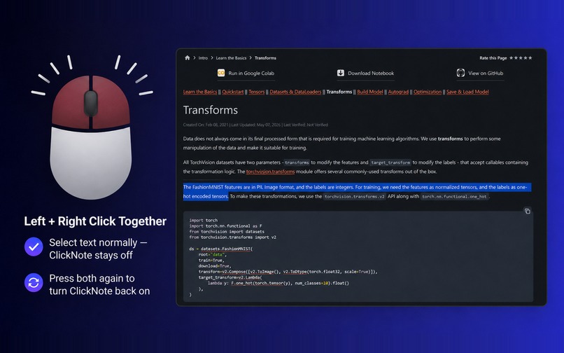 ClickNote – screenshot 5