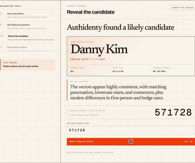  Authidenty: You Know Me? – screenshot 2
