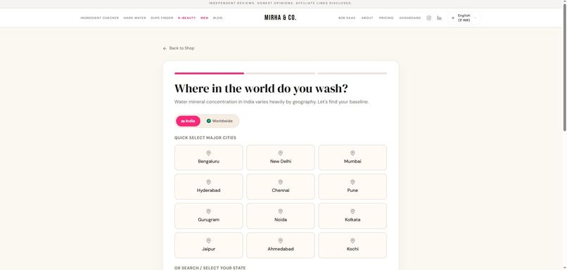mirhaandco.com – screenshot 1