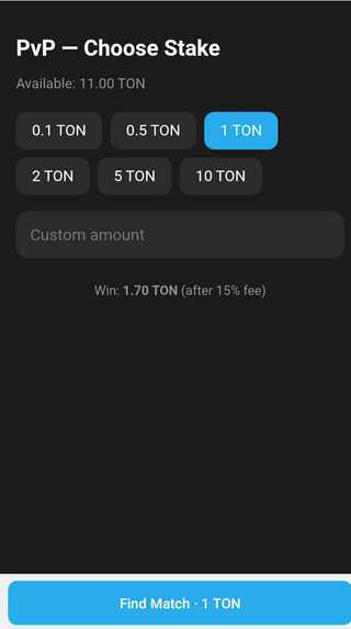 TonCheckers – screenshot 2
