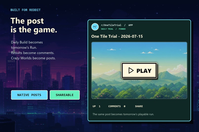 One Tile Trial – screenshot 2