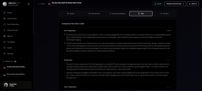 Director Desk – screenshot 5