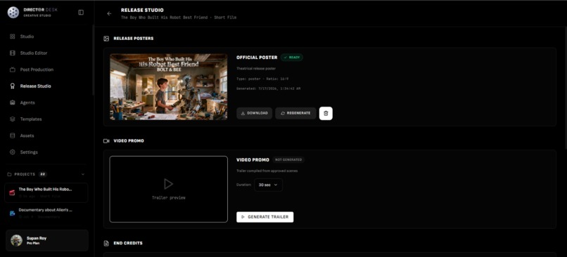 Director Desk – screenshot 15
