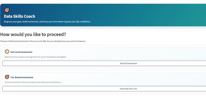 Data Skills Coach – screenshot 1