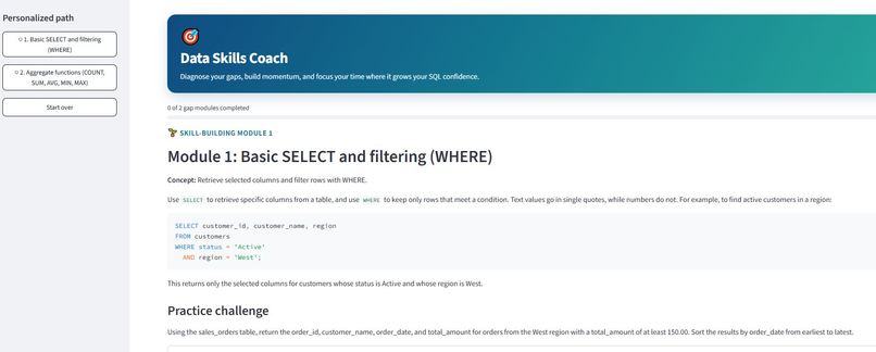 Data Skills Coach – screenshot 3