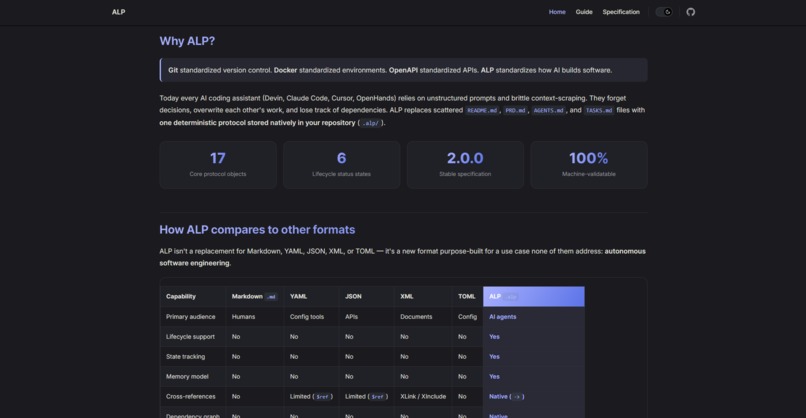 Autonomous Lifecycle Protocol (ALP)  – screenshot 2