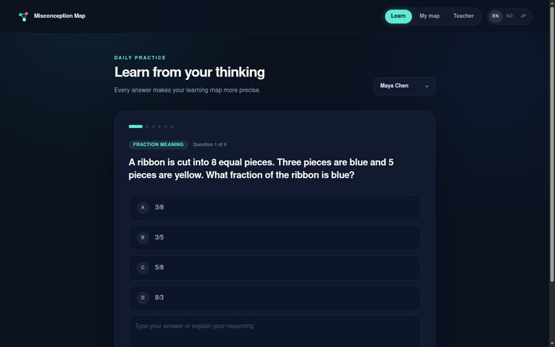 Misconception Map – screenshot 4