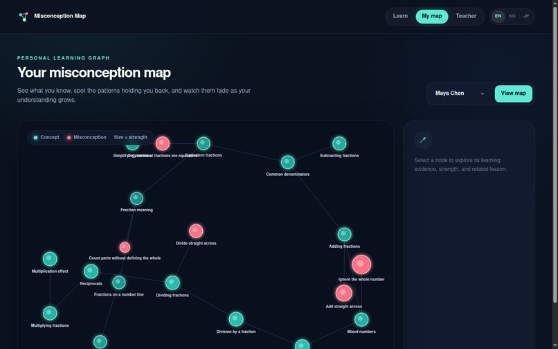Misconception Map – screenshot 5