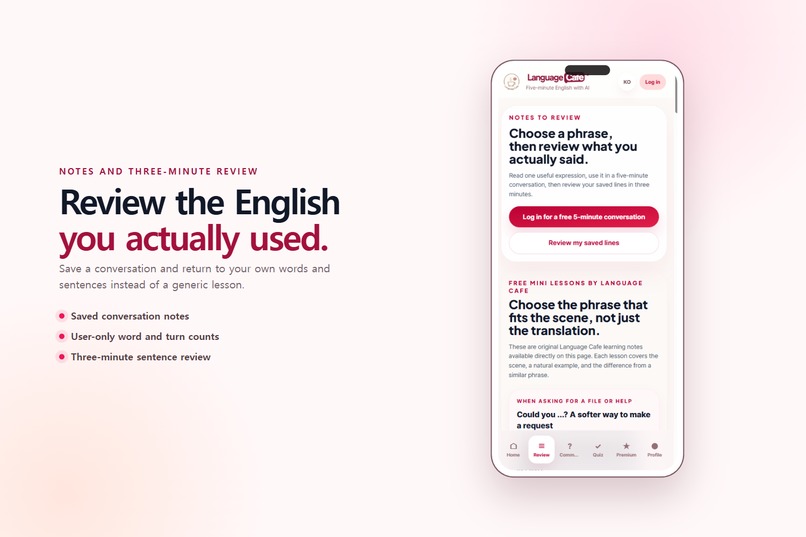 Language Café – screenshot 6