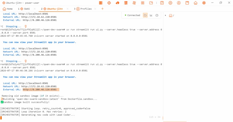 Qwen-Dev-Swarm – screenshot 13