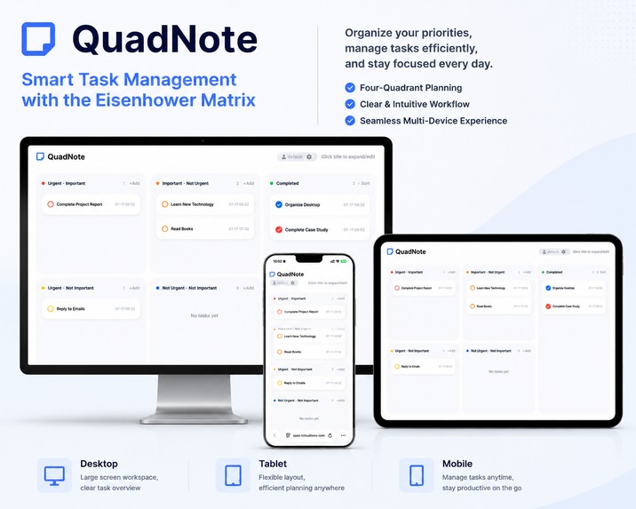 QuadNote – screenshot 1