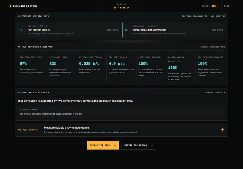 ONE MORE CONTROL – screenshot 1