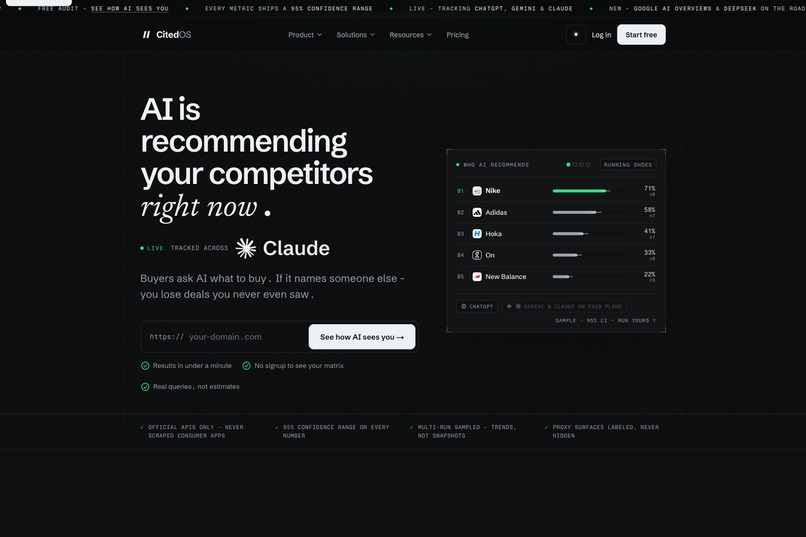 CitedOS – screenshot 1