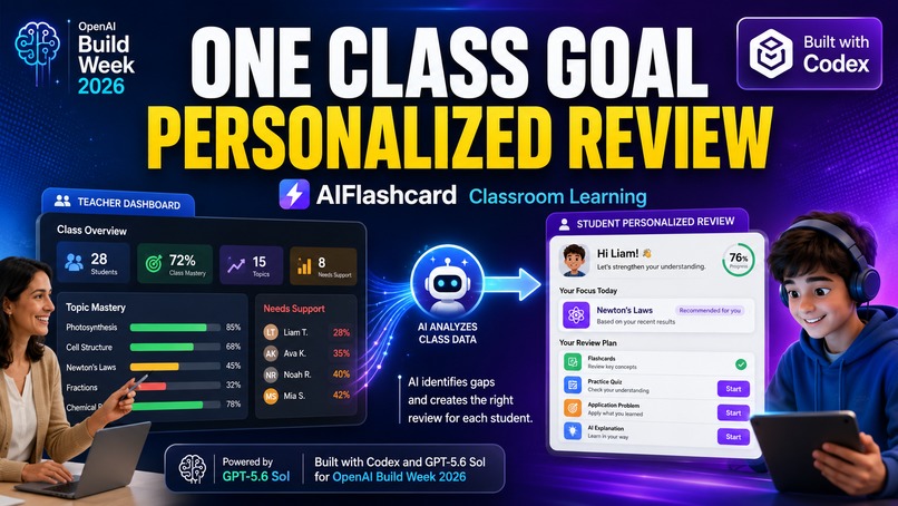 AI FlashCard with Classroom Learning（WeChat Mini App） – screenshot 1