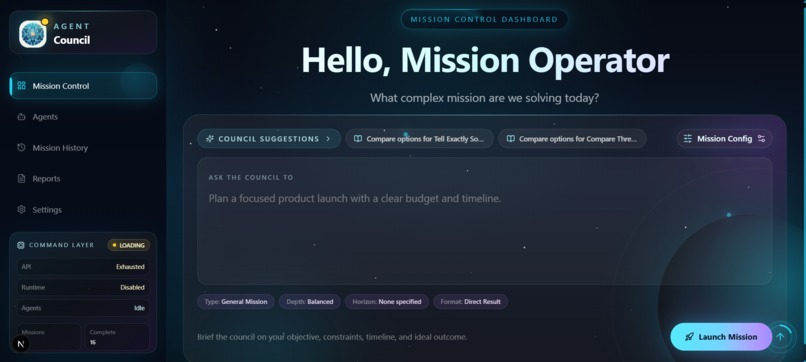 Agent Council – screenshot 1