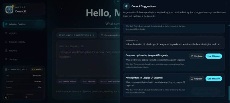 Agent Council – screenshot 2