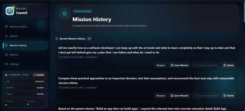 Agent Council – screenshot 5