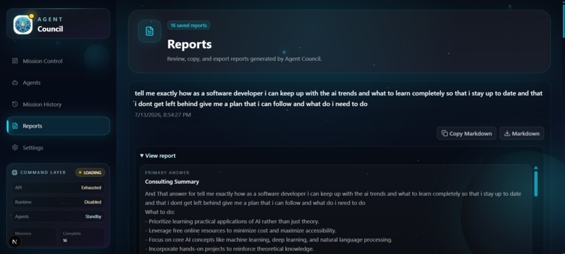 Agent Council – screenshot 6