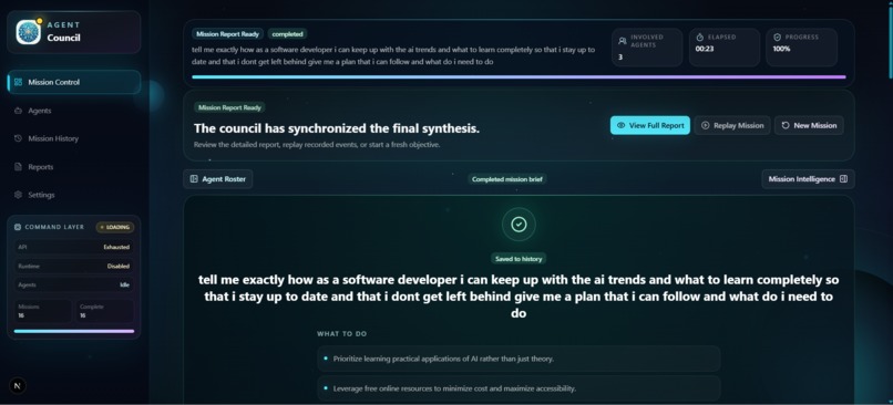 Agent Council – screenshot 9