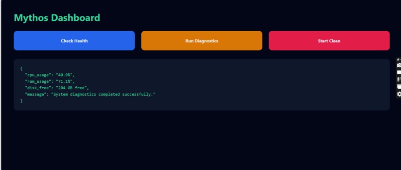 Mythos Agent – screenshot 3
