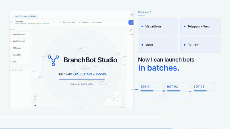 BranchBot Studio – screenshot 1